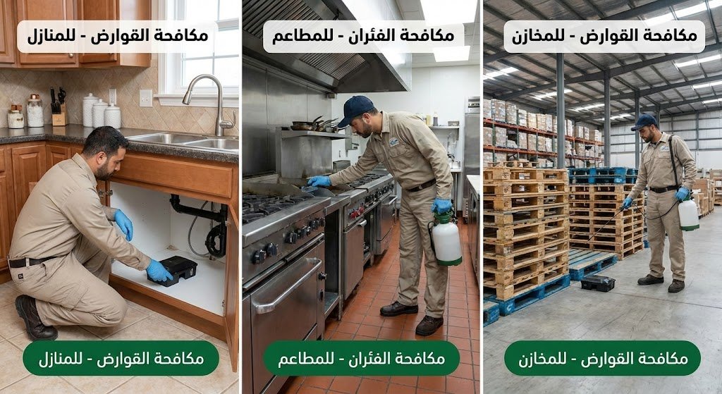 مكافحة القوارض والفئران للمنازل بأمان تام